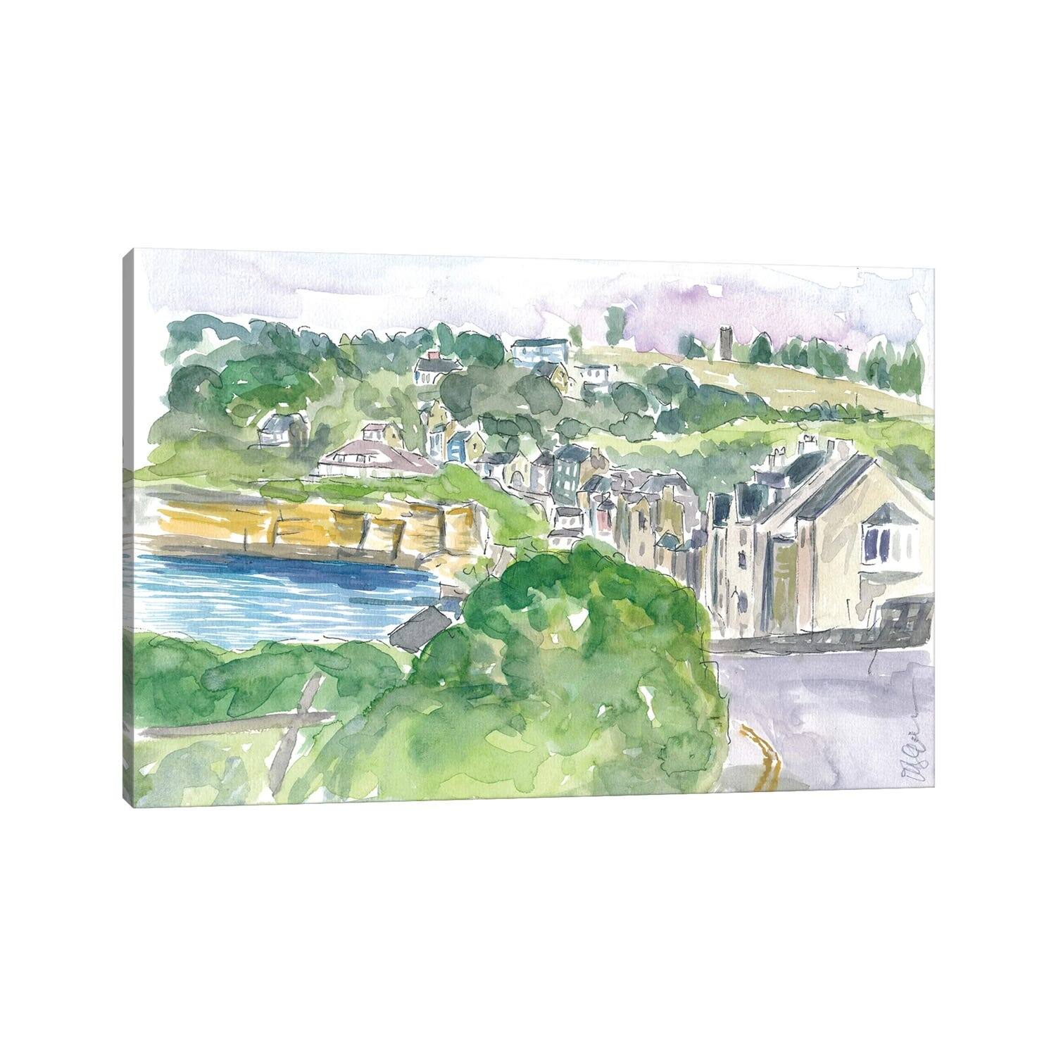 iCanvas "Kinsale Town Street Scene County Cork Ireland" by Markus